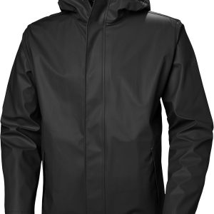 mens Moss Hooded Waterproof Windproof Raincoat Jacket