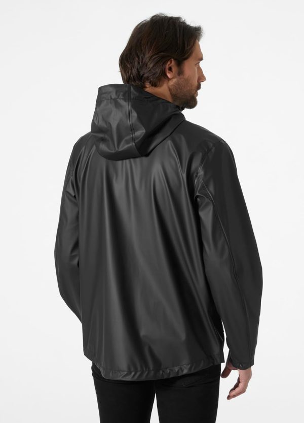 mens Moss Hooded Waterproof Windproof Raincoat Jacket - Image 6