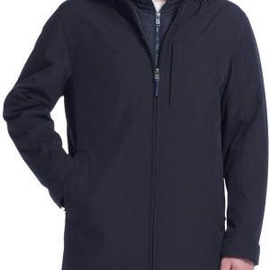 Weatherproof Men’s Ultra Tech Jacket (Navy Heather, X-Large)